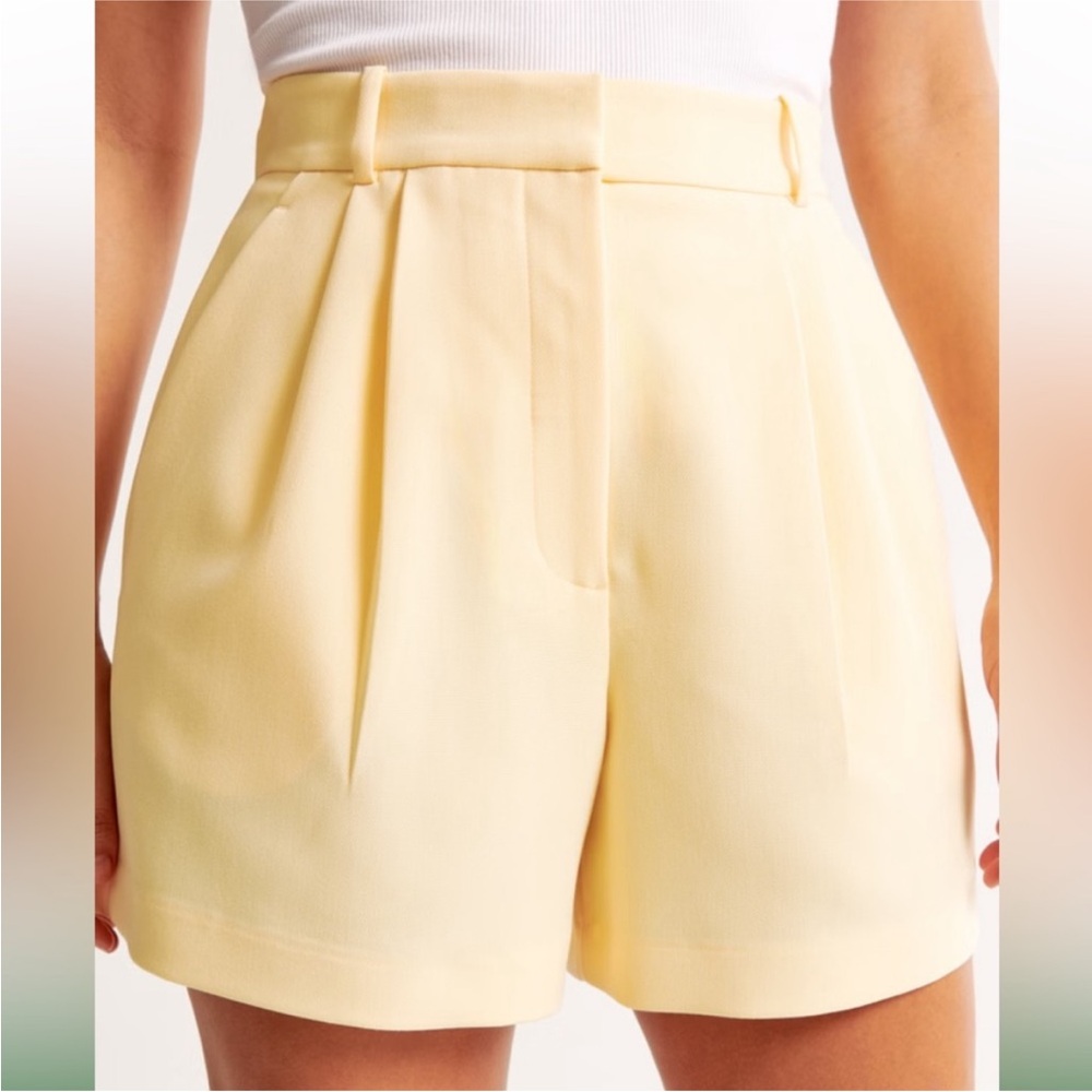 A&F Sloan yellow shorts New with tags 28 6